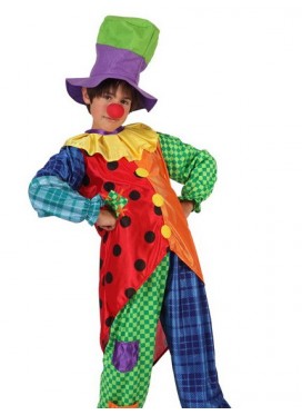 Costume Baby Clown Multicolor