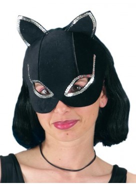 Maschera Donna Gatto in Dainetto