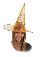 Cappello Strega Halloween con Ragnatela