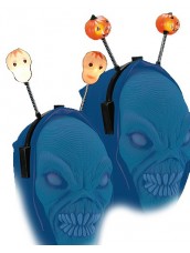 Cerchietto Con Zucche e Teschi