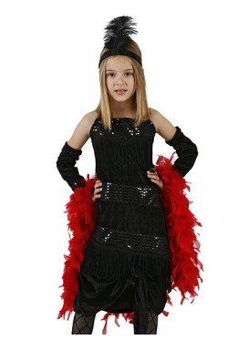 Costume Charleston Nero Baby