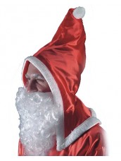Cappuccio Babbo Natale in Raso