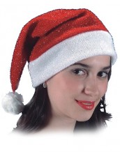 Cappuccio Babbo Natale in Lurex
