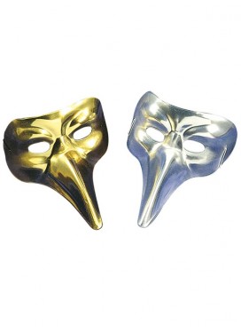 Maschera Veneziana oro/argento
