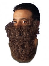 barba media castana