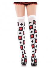 calza poker wonderland leg avenue