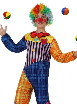 Costume Pagliaccio Giocoliere