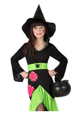 Costume Streghetta Verde