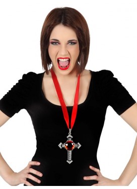 Croce Vampira in Metallo