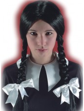 Parrucca Mercoledì Addams