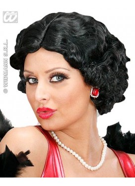 Parrucca Jean Nera