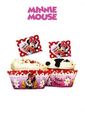 Set dolci bandierina e pirottino Minnie