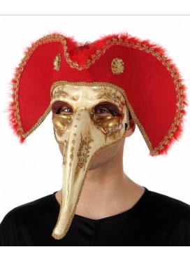 Maschera Veneziana con Cappello
