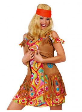 Costume Hippie Frange