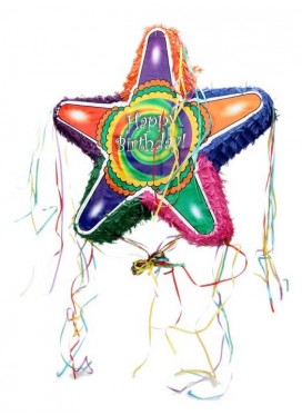 Pinata Stella Multicolori 52cm