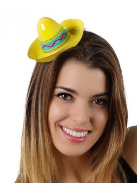 Mini Cappello Messicana col. ass.