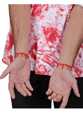 Set 2 Braccialetti Gocce di Sangue