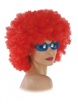 Parrucca Clown Maxi Rossa