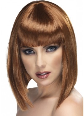 Parrucca Glam Castana