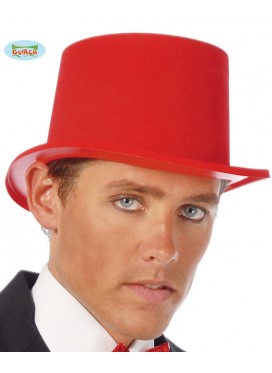 Cilindro Rosso Floccato