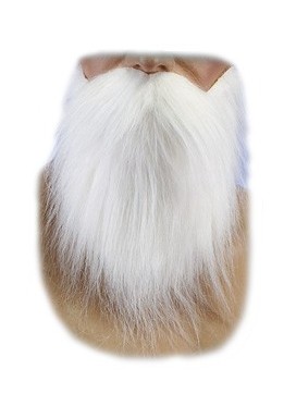 Barba Bianca con Baffi