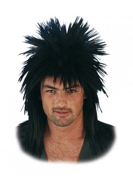 Parrucca Punk Castana