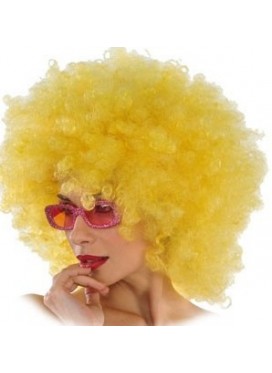 Parrucca Clown Maxi Giallo