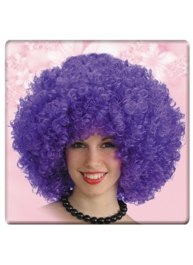 Parrucca Clown Maxi Viola