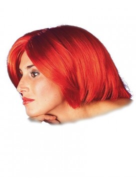 Parrucca Classica Corta Rossa