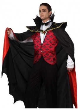 Costume Vampiro Rosso