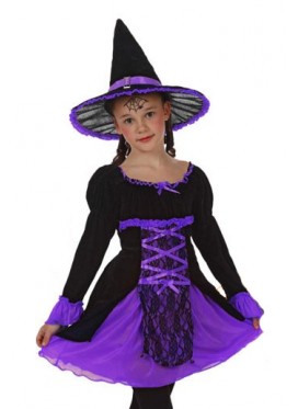 Costume Streghetta Viola