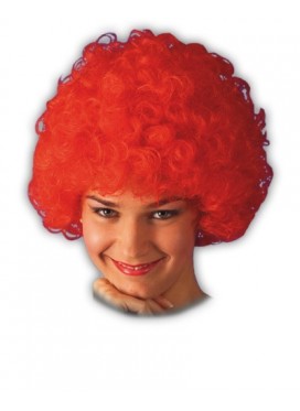 Parrucca Clown Happy Rossa
