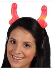 Cerchietto con Corna e Luci