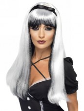 Parrucca silver e black