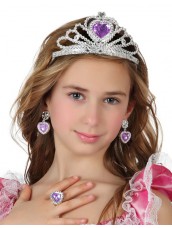 Set  Principessa Orecchini e Cerchietto