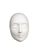 Maschera da Teatro Bianca Seria