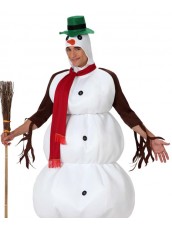 Costume Pupazzo di Neve Adulto