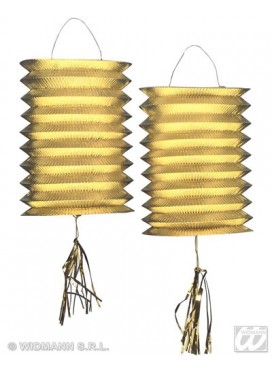 Lanterne Metalizzate Oro