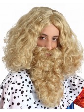 Parrucca Barba Bionda