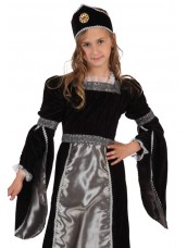Costume Tre Principesse Medievali Nero