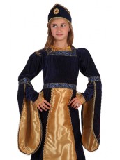 Costume Tre Principesse Medievali Blu