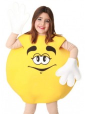 Costume M&M's Giallo baby