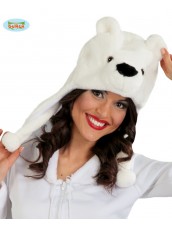Cappuccio Orso Bianco