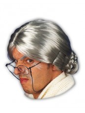 Parrucca Nonna con Chignon