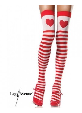 Calze Cuore Rosso  Leg Avenue