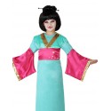 Costume Geisha Turchese