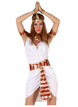 Costume Egizia Rossa e Oro