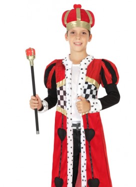 Costume Re Di Cuori Bambino