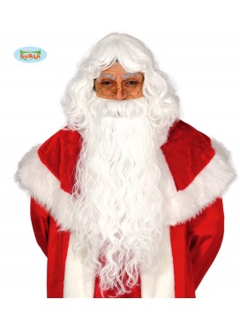 Parrucca E Barba Babbo Natale
