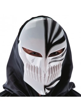 Maschera Manga Bianca/Nera Plastica